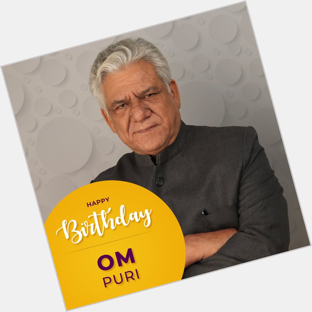 Wishing Om Puri a very Happy Birthday!   