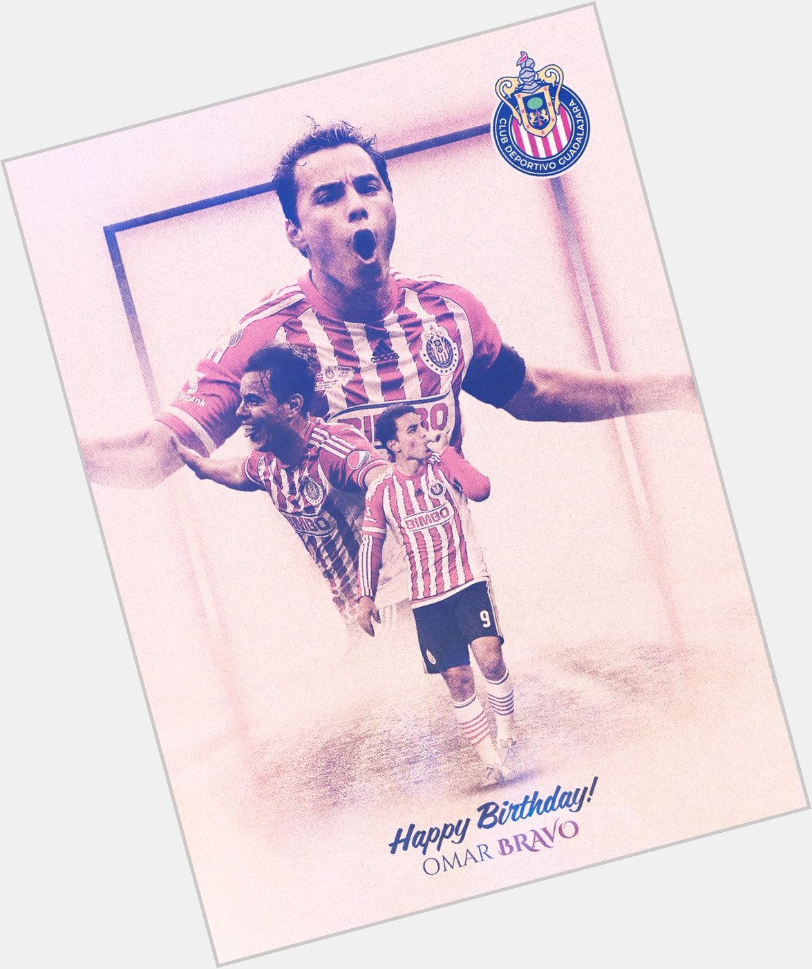 Happy birthday, Omar Bravo!   Extraordinary goalscorer. Club legend.   