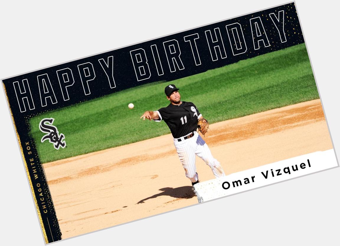 Happy birthday, Omar Vizquel! 