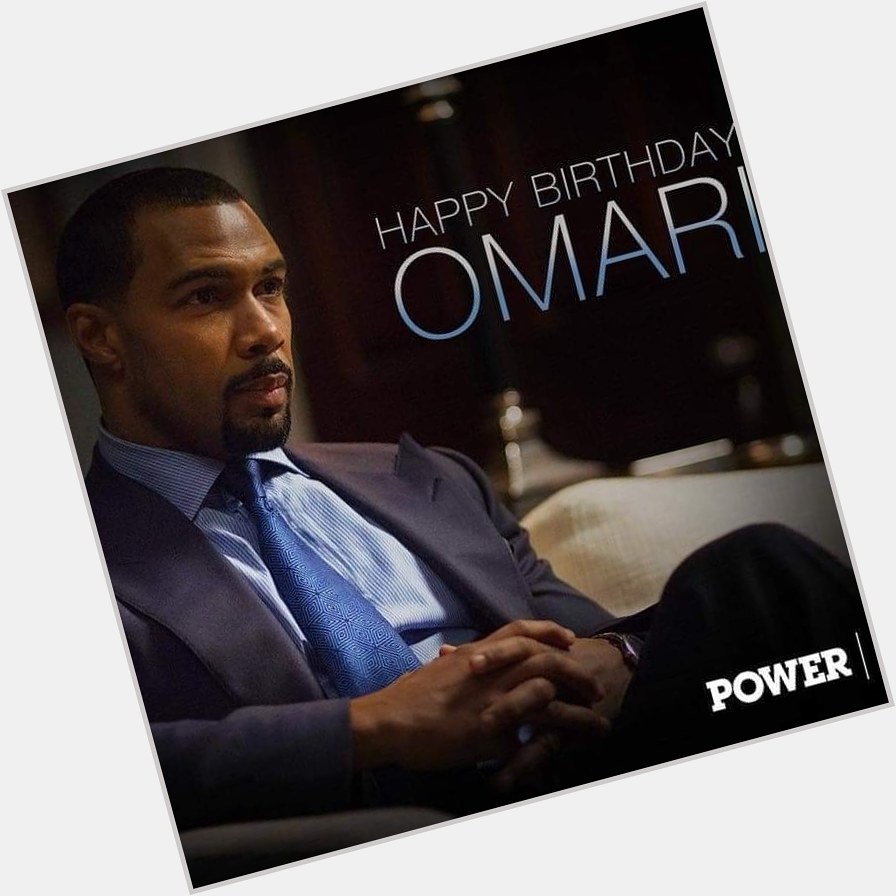  Happy Birthday to the very Handsome Omari Hardwick.  Praying you live long and strong! 