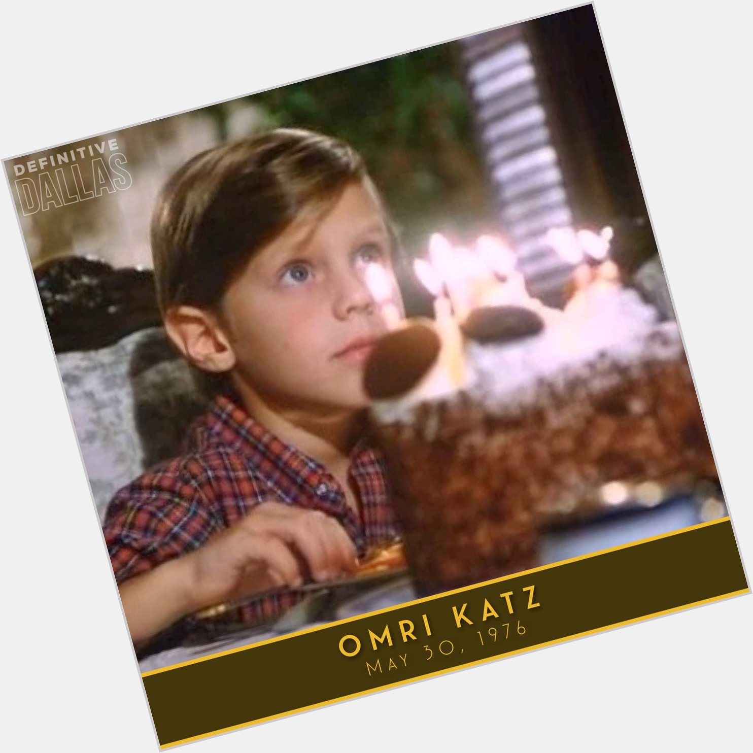 Wishing happy birthday to Omri Katz today! 