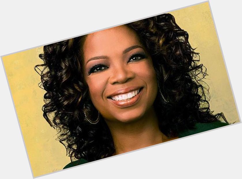 Happy Birthday Oprah Winfrey 