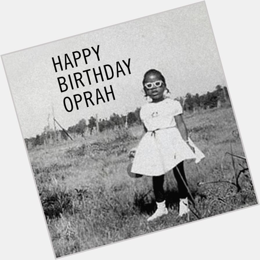 Happy Birthday Oprah Winfrey! 