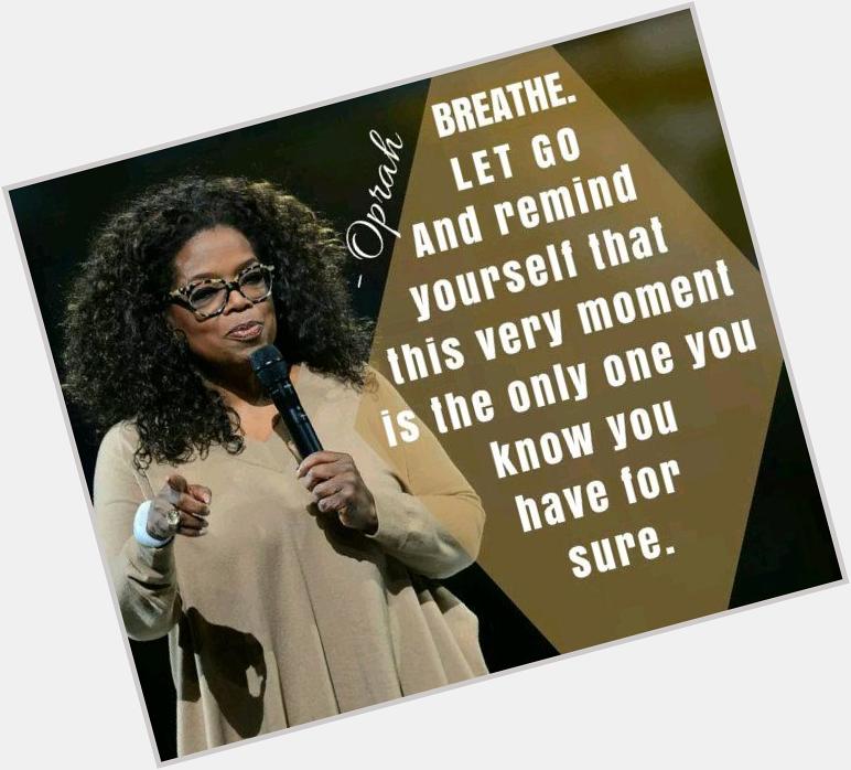 Happy Birthday To OPRAH WINFREY.. Amazing Human Being.. May The LORD Restore Your Health In JESUS name.. AMEN!!! 
