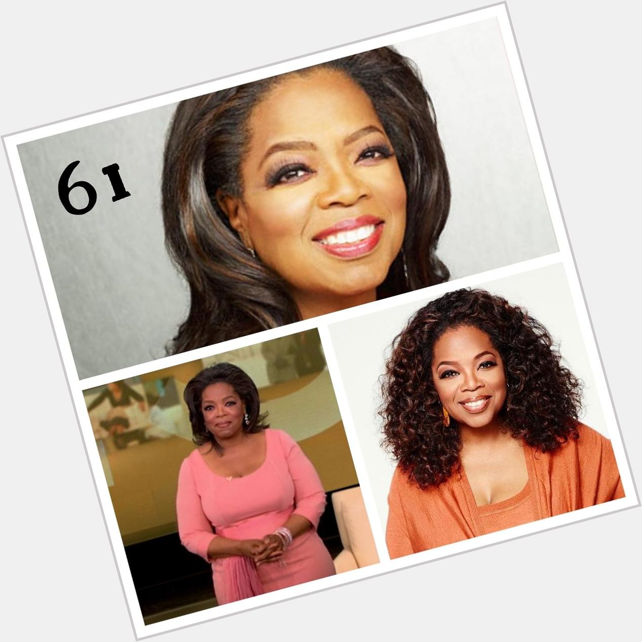  happy 61st birthday oprah winfrey . We love you 