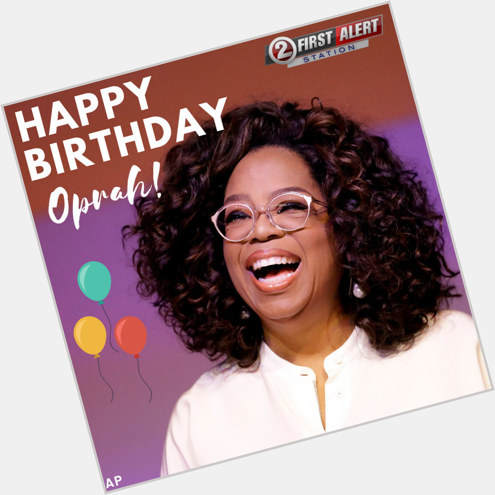Happy 66th birthday to Winfrey! 