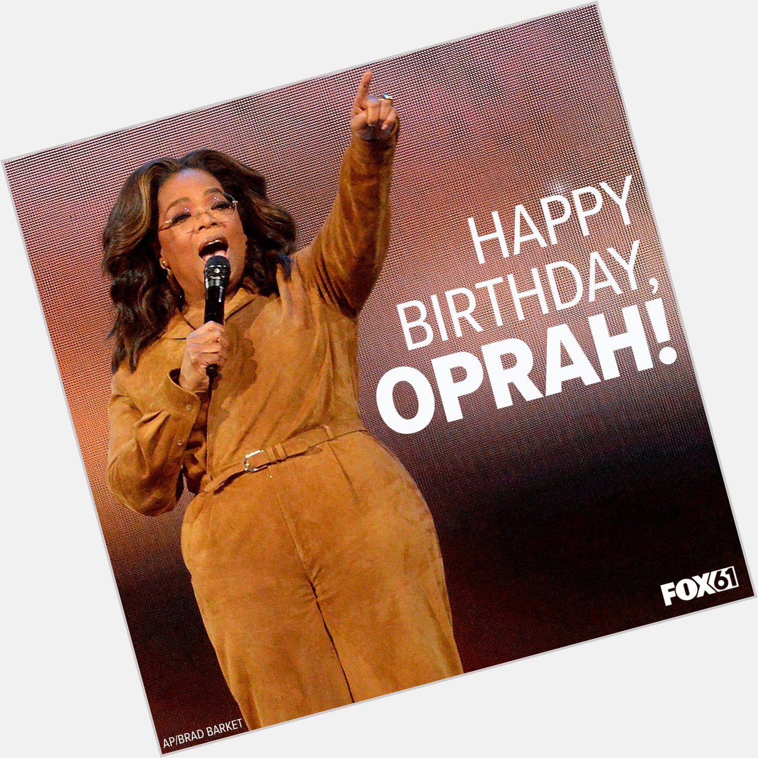Happy 67th birthday, Oprah Winfrey! Here\s to many more! 