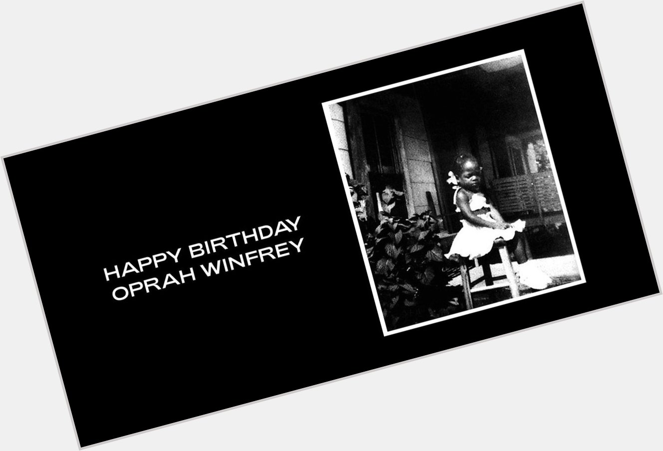  Happy Birthday Oprah Winfrey  