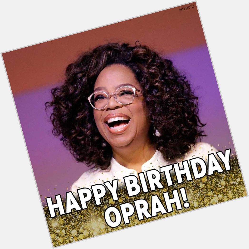 Happy Birthday, Oprah Winfrey! The media mogul and former talk show host turns 68 today. 
