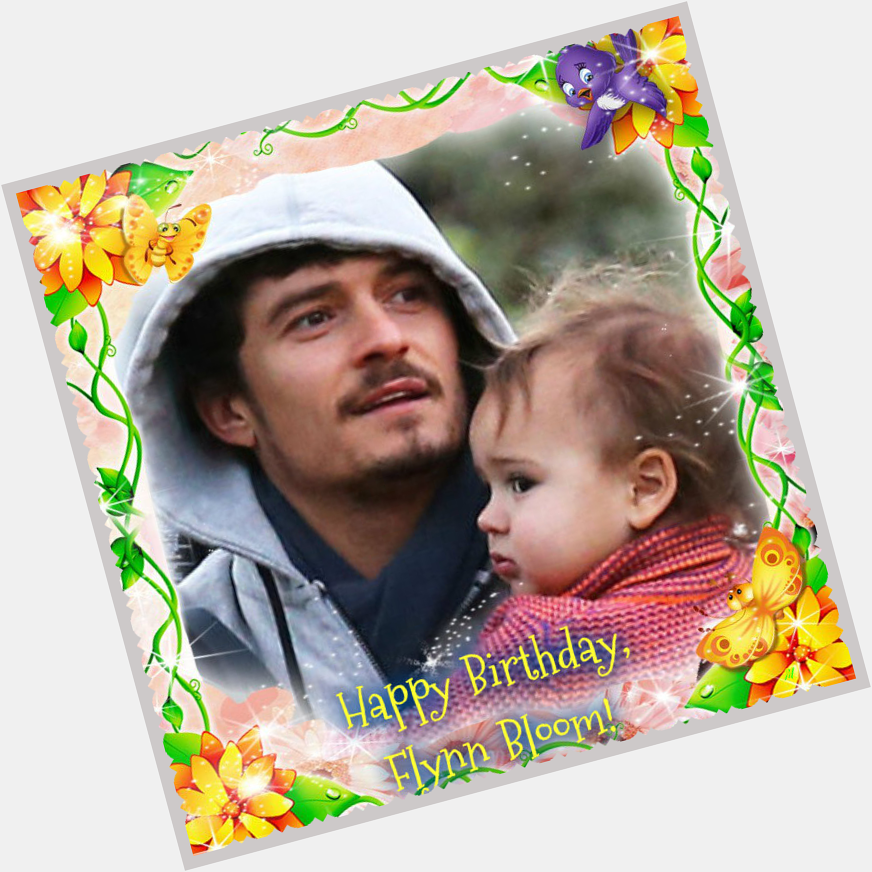 Happy Birthday to the cute Elfing Flynn, the son of the mighty Elf Orlando Bloom! :) Be happy! 