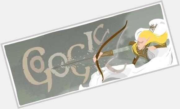 Happy Birthday Orlando Bloom. Google Doodle.
 