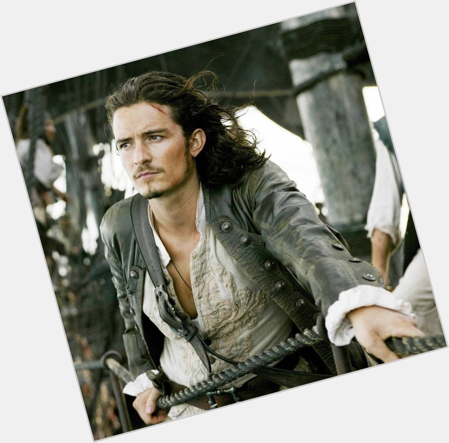 Happy Birthday to Orlando Bloom who portrayed Will Turner in the Pirates of the Caribbean series! 