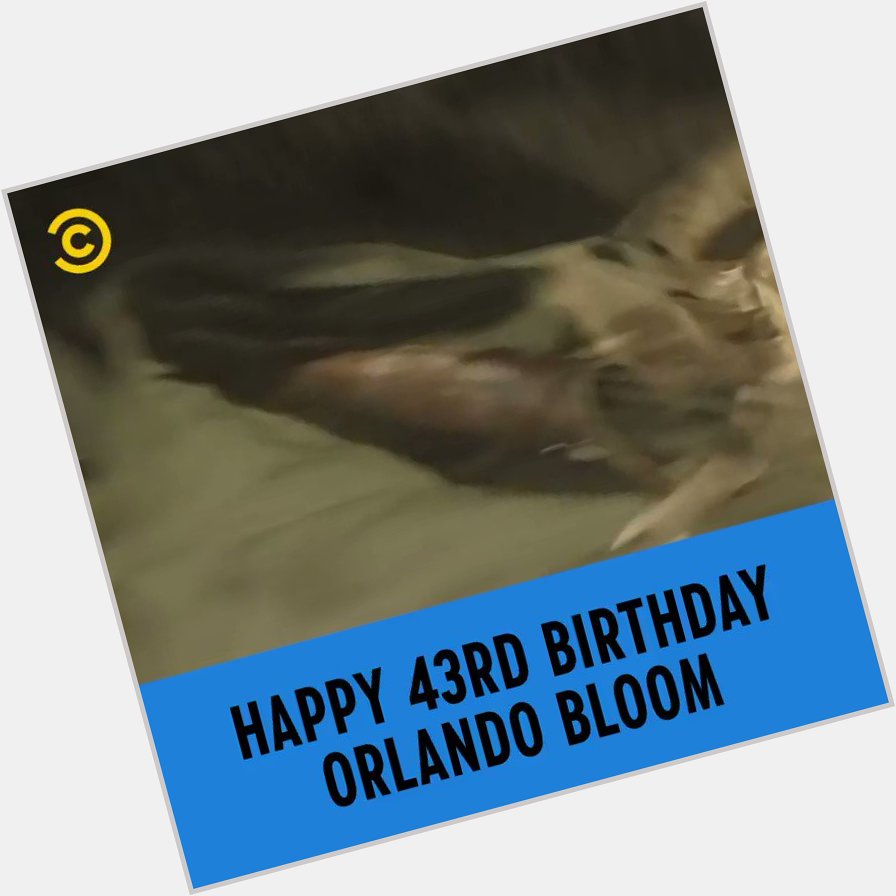 Legolas. Will Turner. Paris. What a career! Happy Birthday Orlando Bloom 