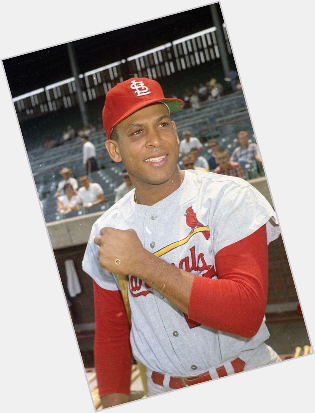 Happy Birthday to HOFer and former Orlando Cepeda. Orlando played for the 1966-1968. 