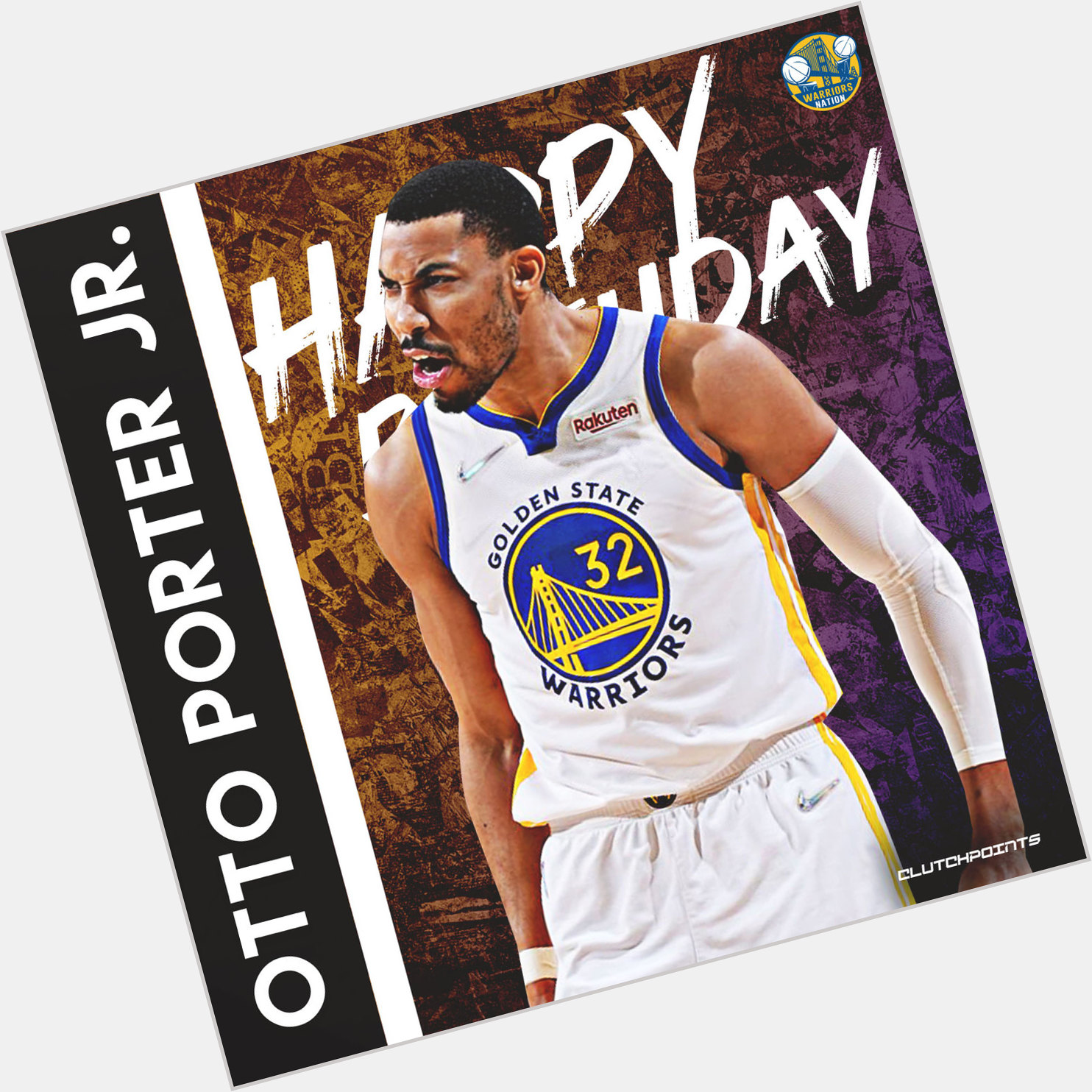 Join Warriors Nation as we greet Otto Porter Jr.  a happy 29th birthday! 