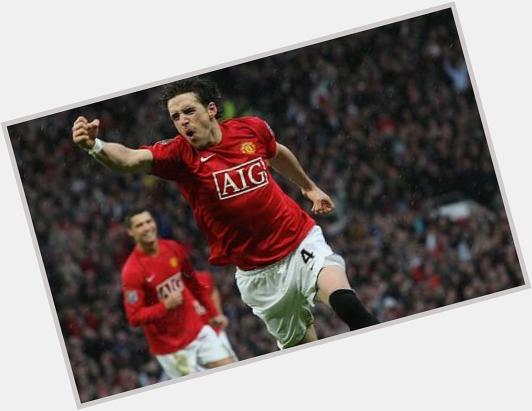 He is Owen Hargreaves, ex midfield, his career ended because of a long injury. Happy 34th birthday bro. 