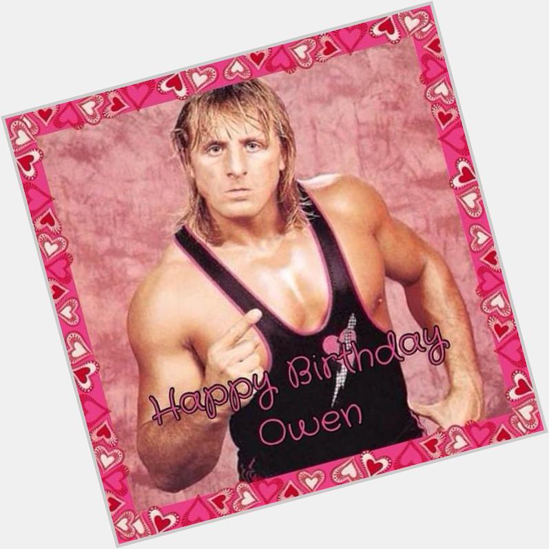 Happy Birthday to the late great Owen Hart!    