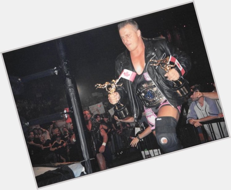My fav photo from Raw 07/21/97. Happy birthday to the King of Harts. We miss you Owen Hart.  