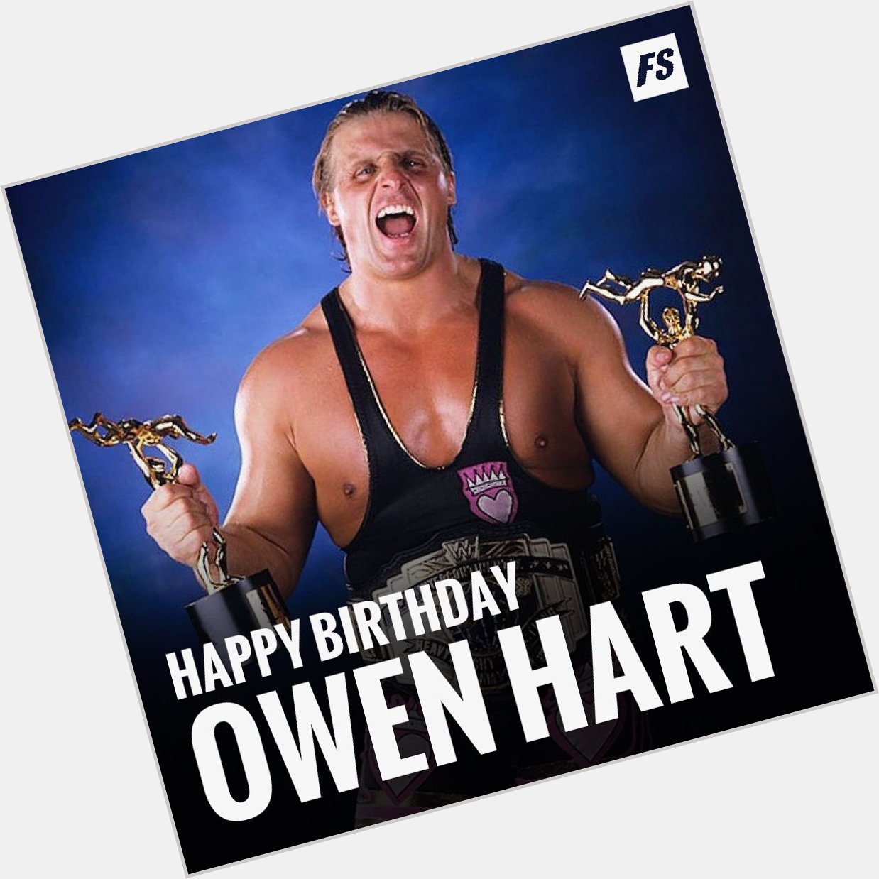Happy Birthday to the late Owen Hart! 