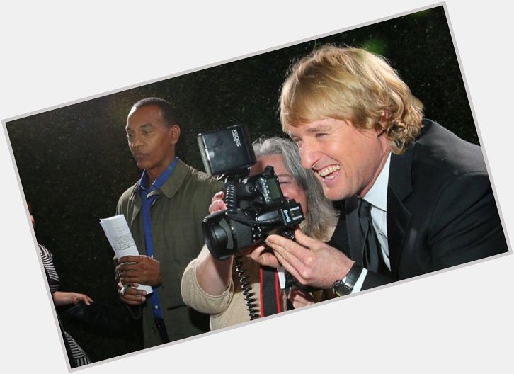 Happy 47th Birthday to today\s über-cool celebrity with an über-cool camera: OWEN WILSON 