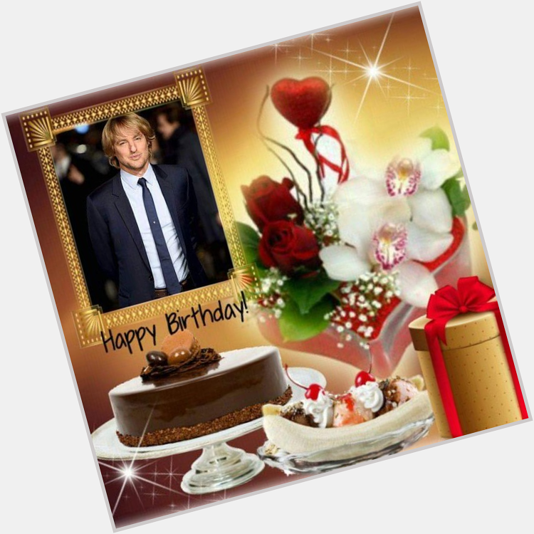 Wishing you a very Happy Birthday Owen Wilson!!!! 
