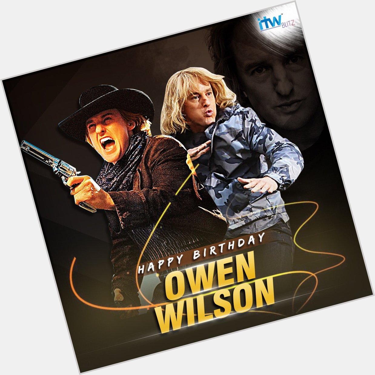 Wishing Owen Wilson a very happy birthday!   