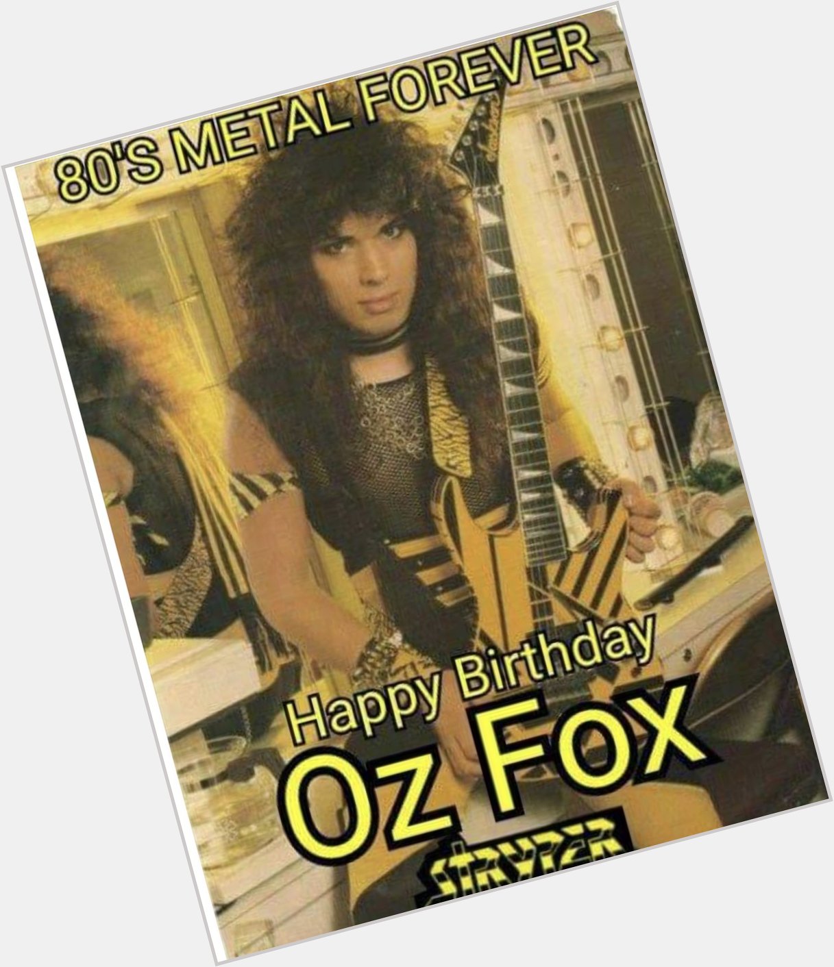 Happy Birthday to Oz Fox from .... 
