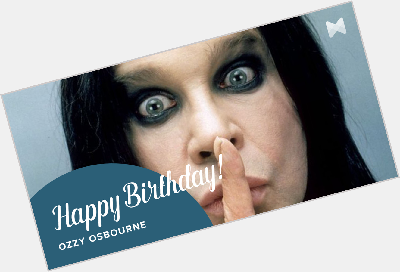 Today is Ozzy Osbourne\s birthday. 
Wishing the Prince of Darkness a very Happy Birthday ! 