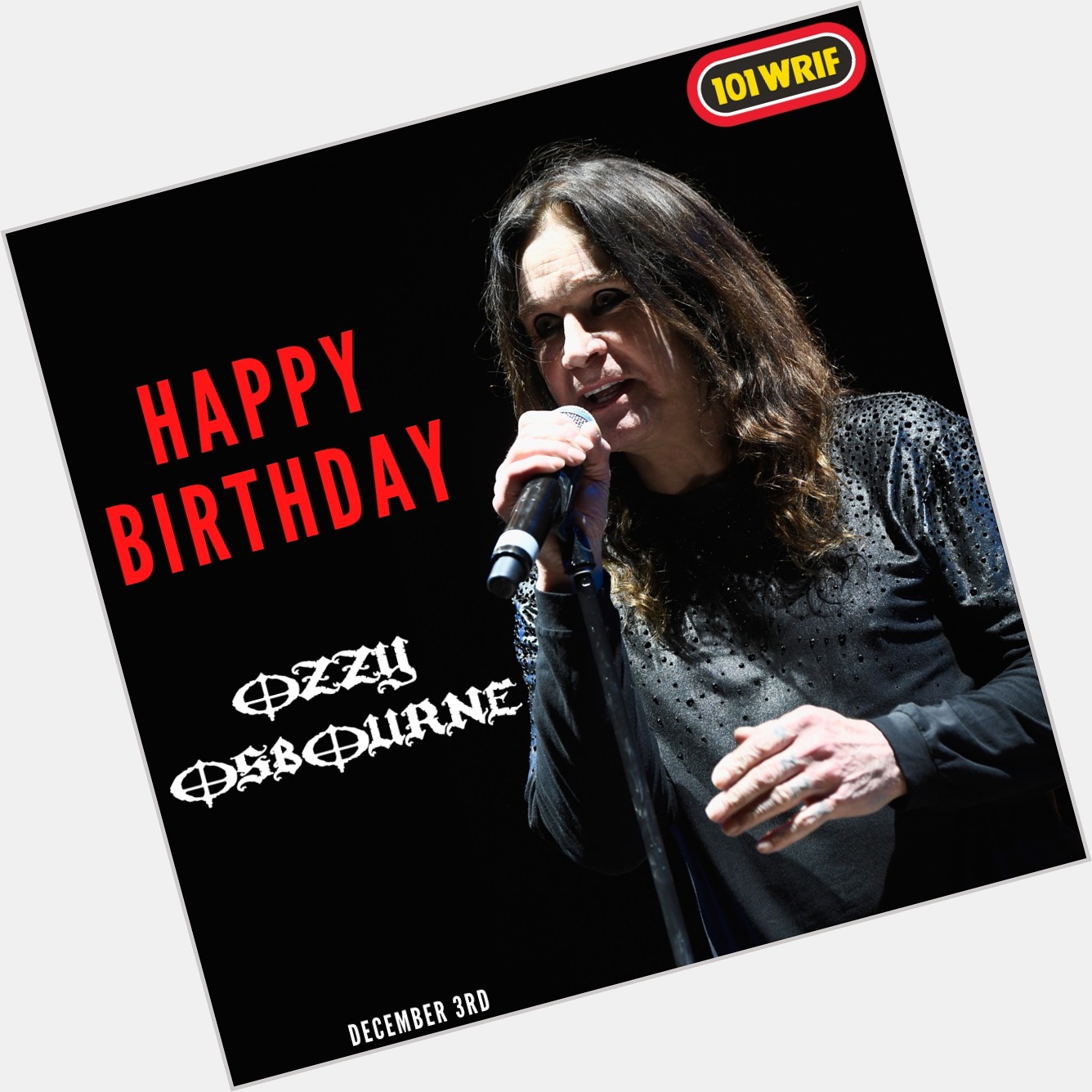 Happy birthday to Ozzy Osbourne! What\s your favorite Ozzy song? 