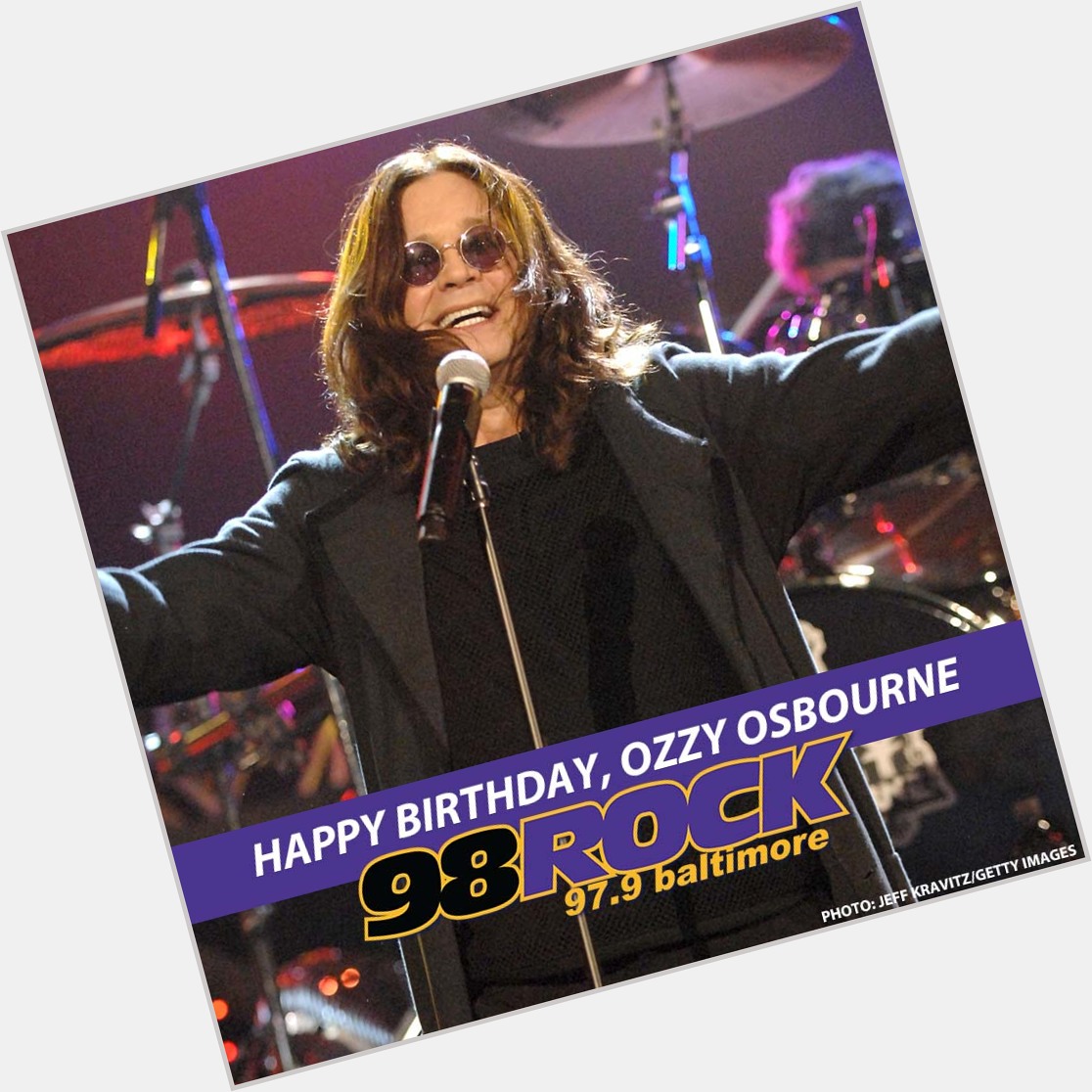 Happy 74th Birthday to the Prince of Darkness, Ozzy Osbourne! 