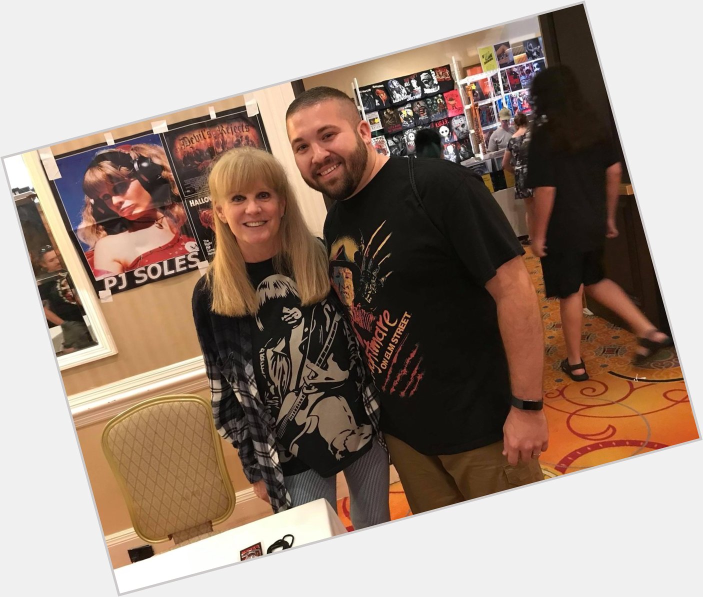 Happy 72nd birthday to one of my favorite celebrities to chat with, PJ Soles. She s TOTALLY rad. 