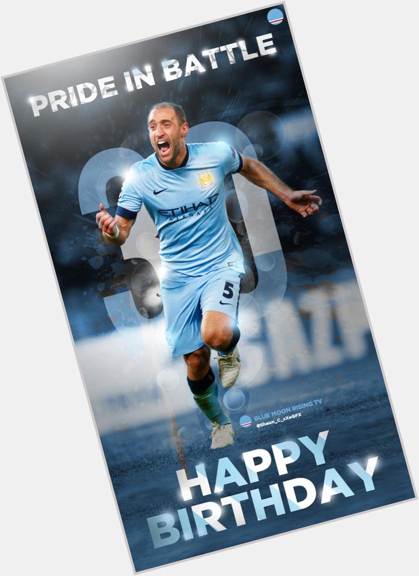 A very Happy 30th Birthday to our very own adopted Mancunian (Pic made for us 