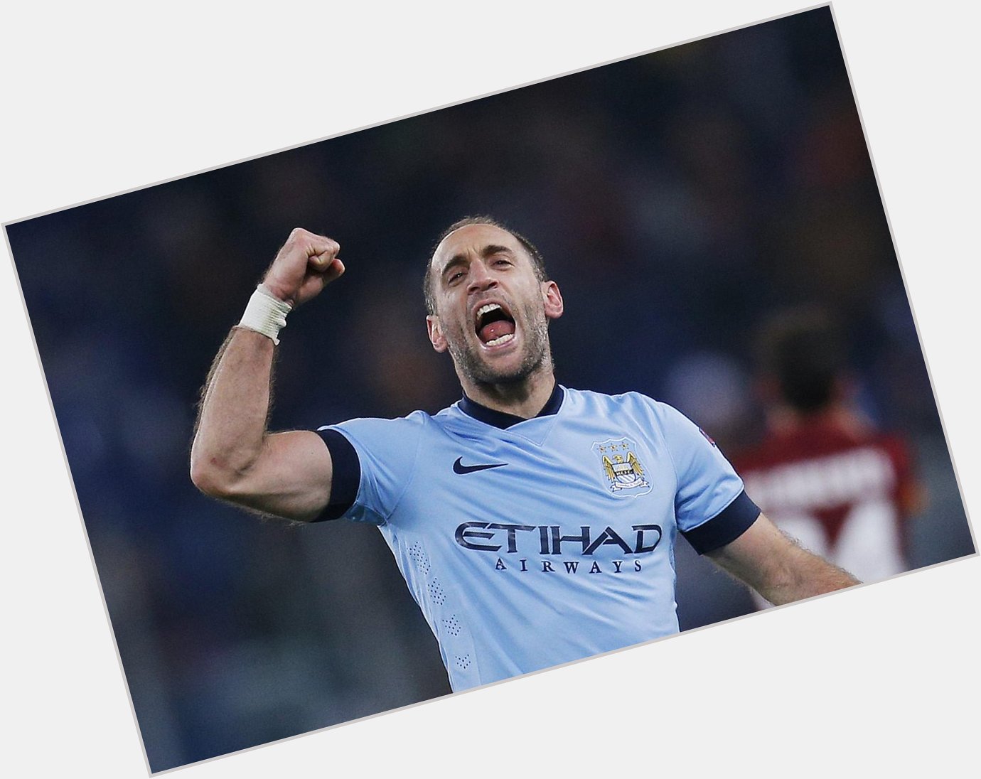 Happy 30th birthday to Man City full-back Pablo Zabaleta. He\s won 2 Premier League titles & 1 FA Cup with the club. 