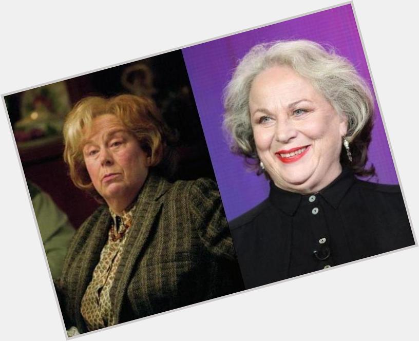   PotterWorldUK: Happy Birthday, Pam Ferris! She played Aunt Marge in Harry Potter. 