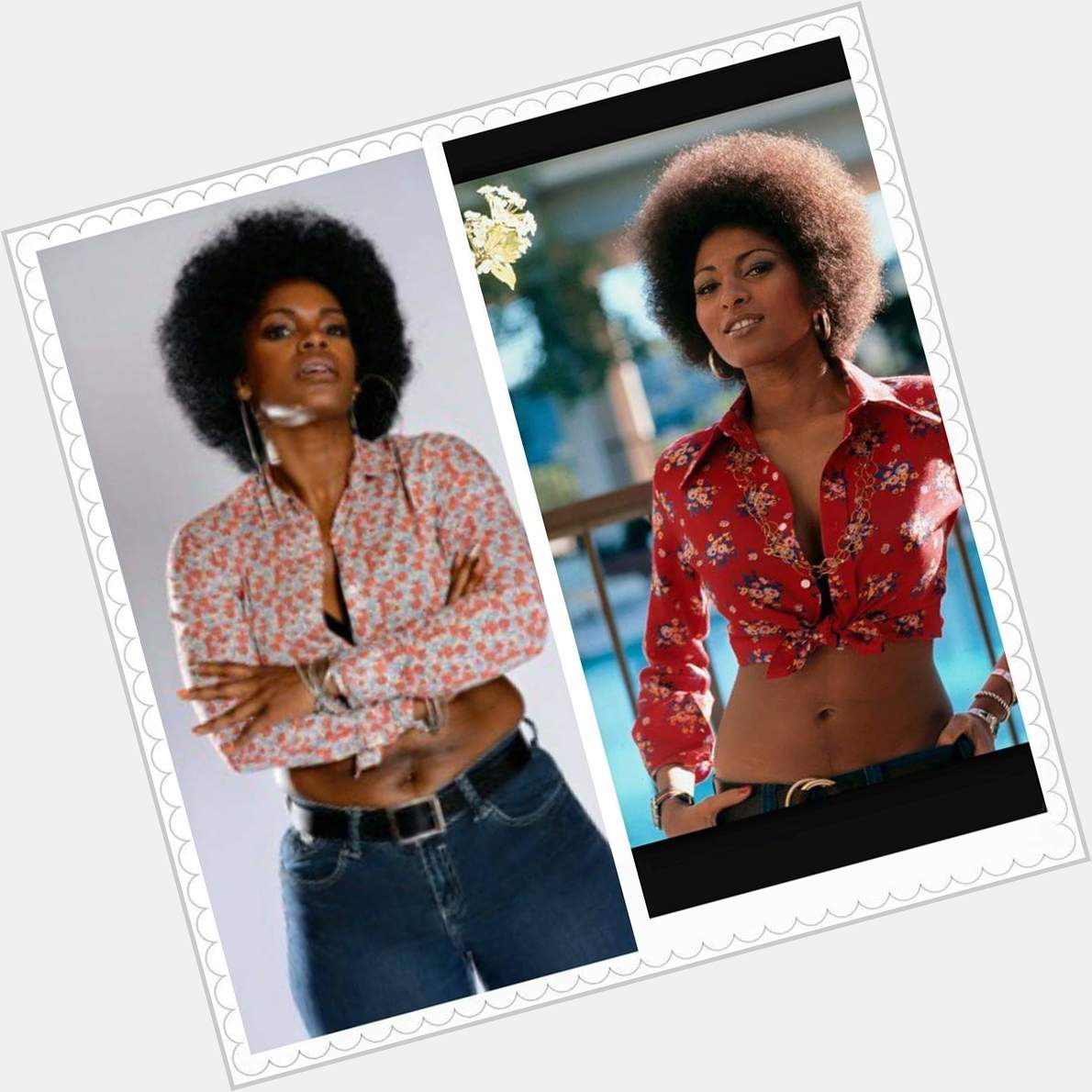 RockStar Cali Thunder\s true life inspiration is Pam Grier! We salute you Foxy Brown. HAPPY BIRTHDAY! 
