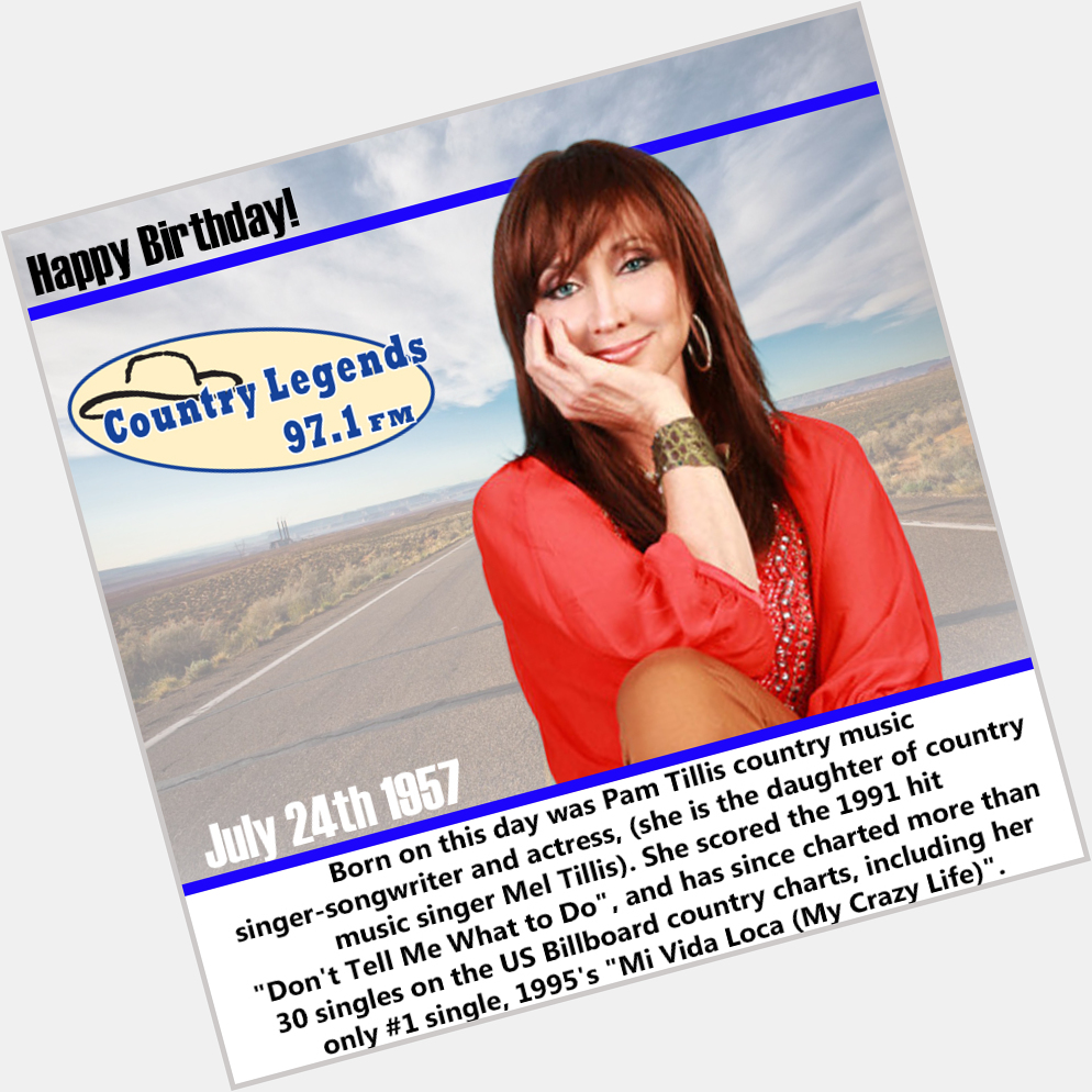 Happy Birthday Pam Tillis Official Music Page !
 