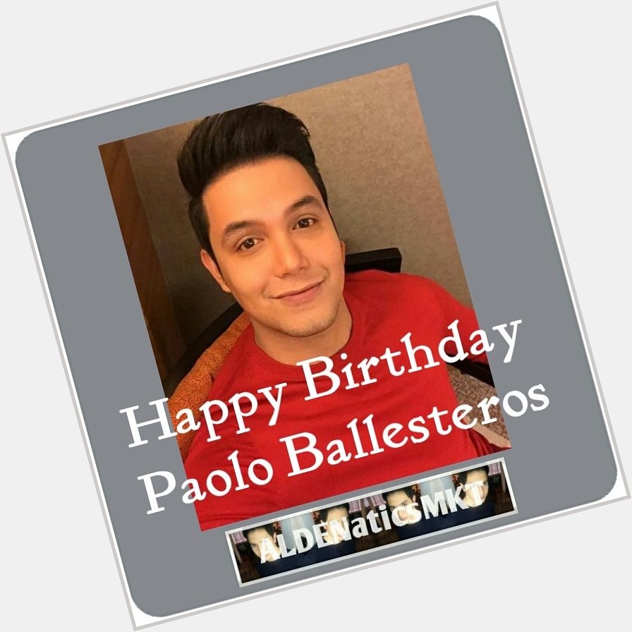 Happy Birthday Paolo Ballesteros (Lola Tidora) from ALDENatics Makati Chapter :)) 
