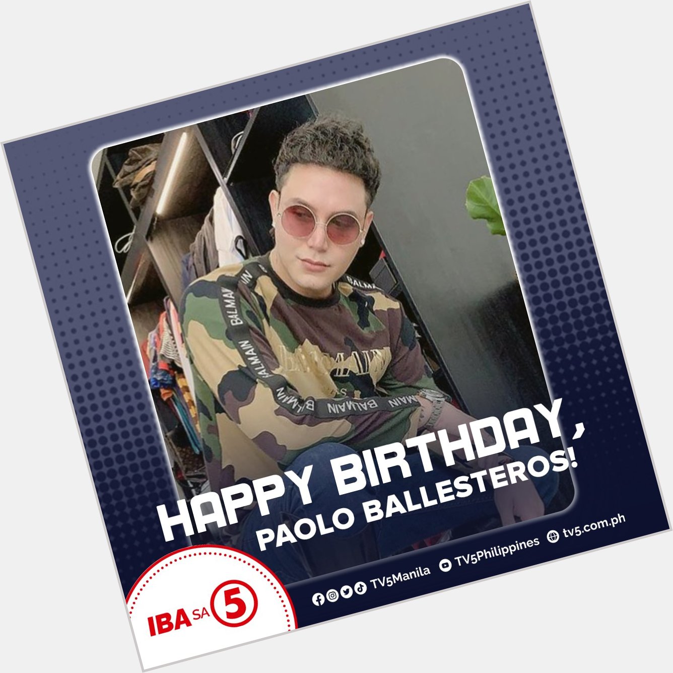 POP SQUAD! Sabay-sabay nating batiin ng Happy Birthday si host, Paolo Ballesteros!    