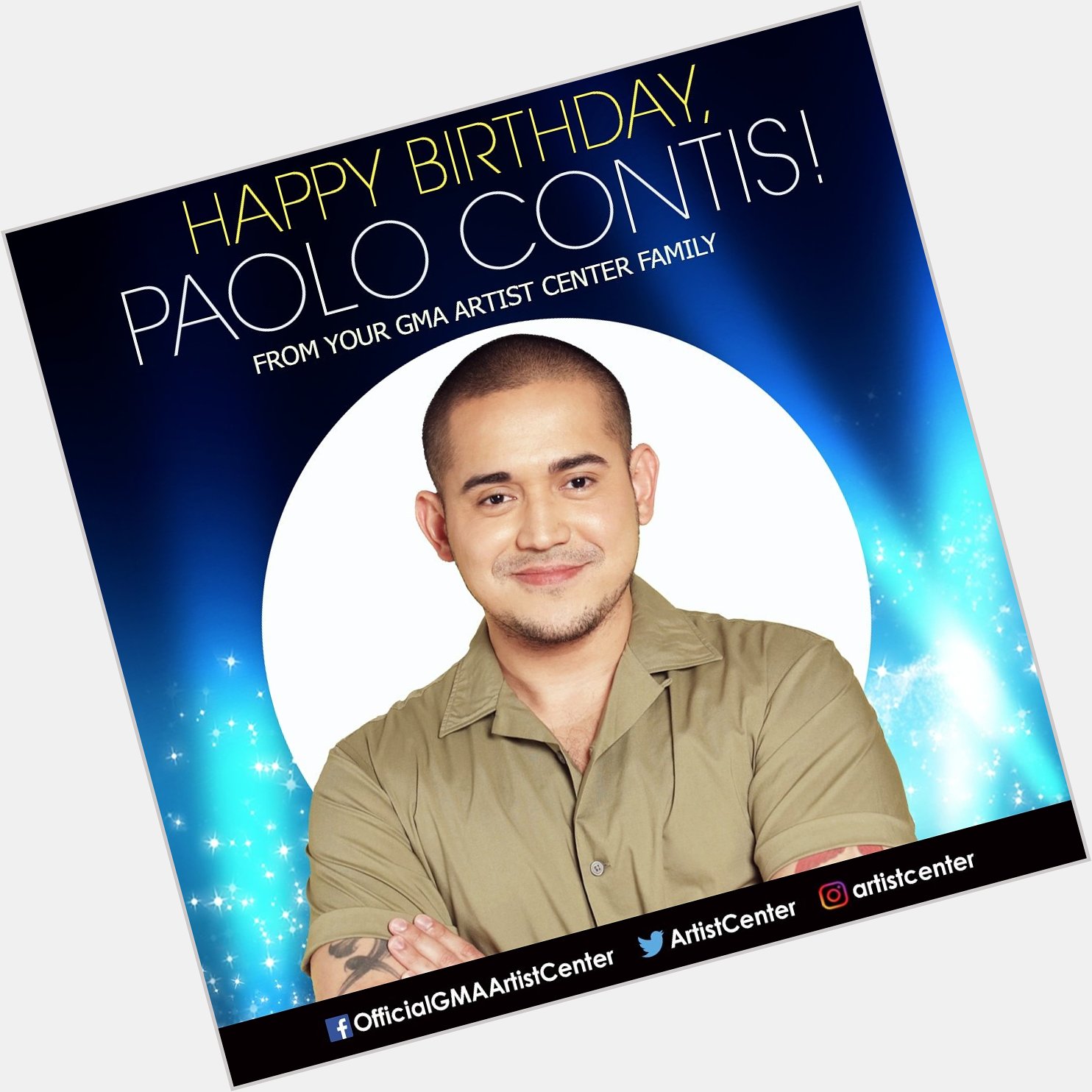 Happy Birthday  to star, Paolo Contis! 
