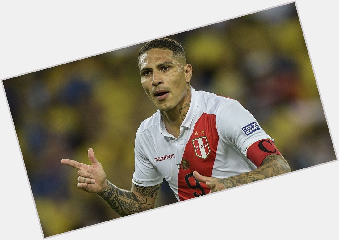  Happy Birthday, Paolo Guerrero !  Sending you best wishes on your 3 9 th birthday 