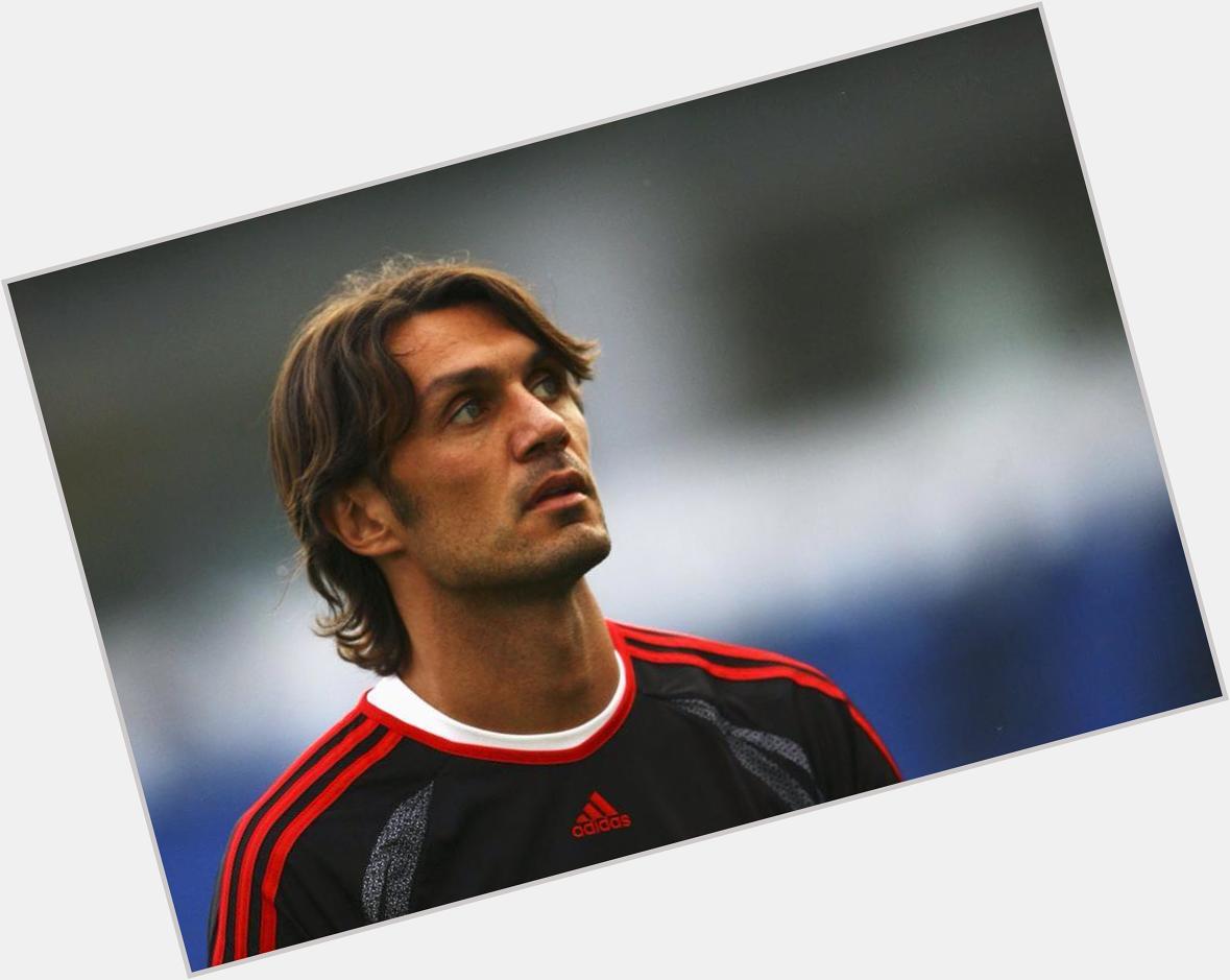 47 years ago,a LEGEND was born. 
Happy birthday to PAOLO MALDINI,the greatest defender of all time    