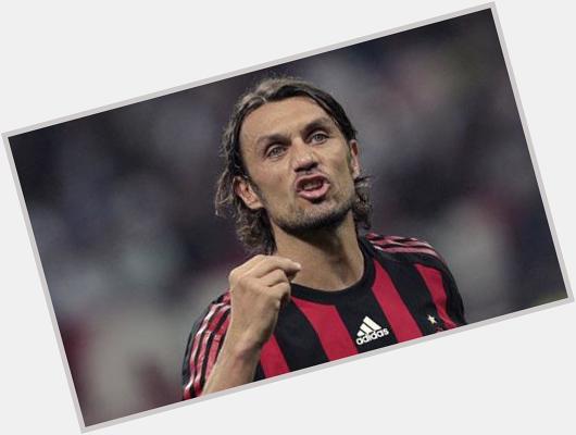   Happy birthday to Paolo Maldini. One of the greatest defenders in history turns 47 today. 