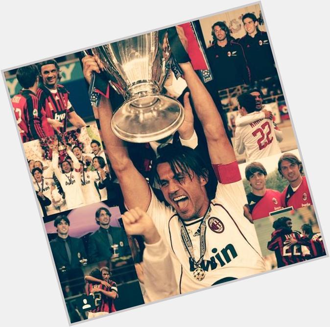 Happy Birthday To The Eternal Captain Of My Team Happy Birthday To Don Paolo Maldini, God Bless You  