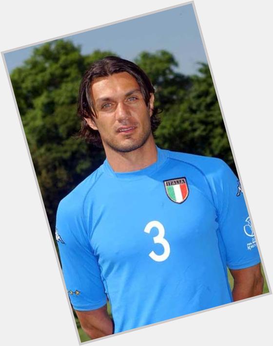 Happy birthday para mi primer amor del futbol Paolo Maldini     aun te recuerdo amor mio   