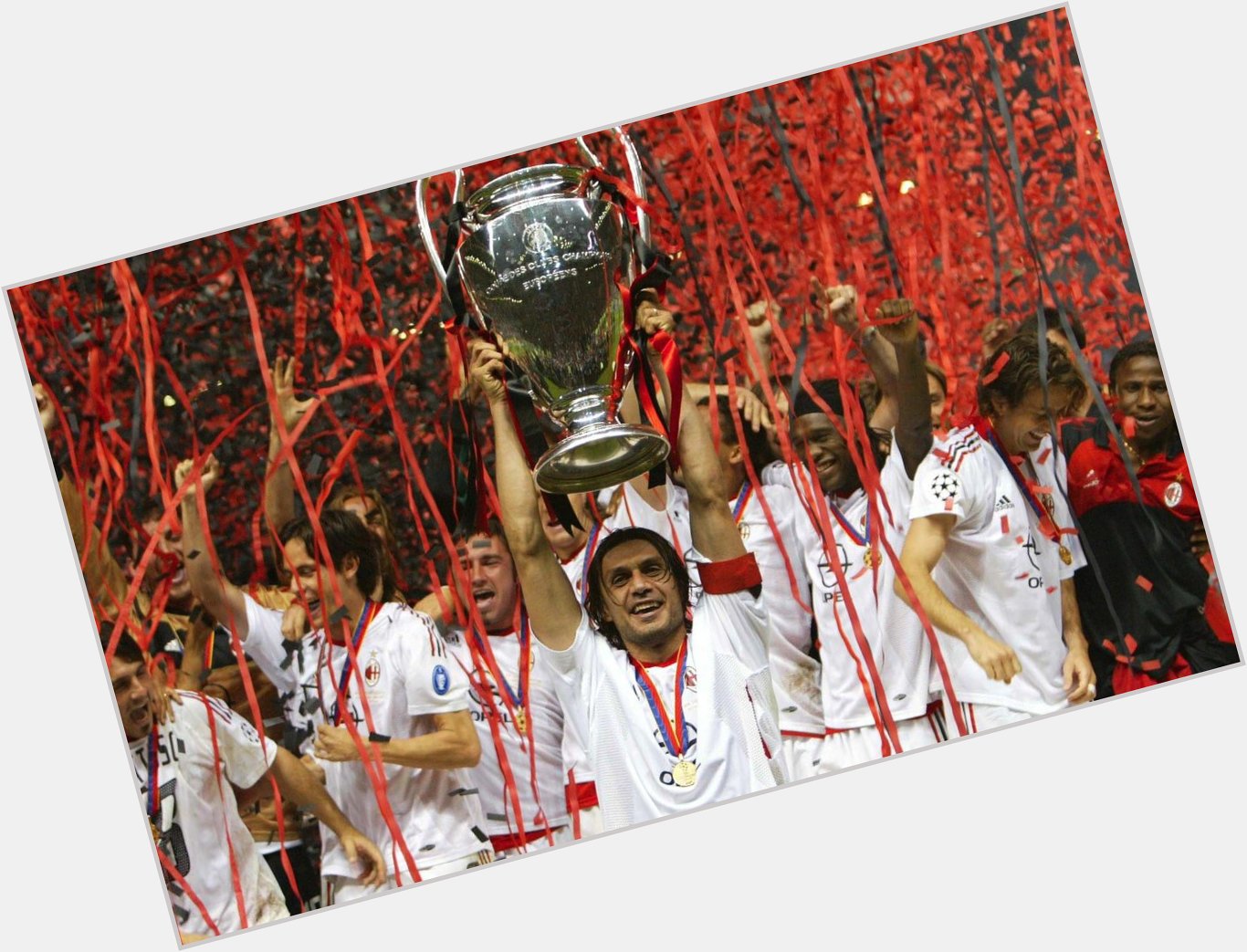 Happy birthday to Paolo Maldini The 5-time Champions League winner turns 51 today! 

 