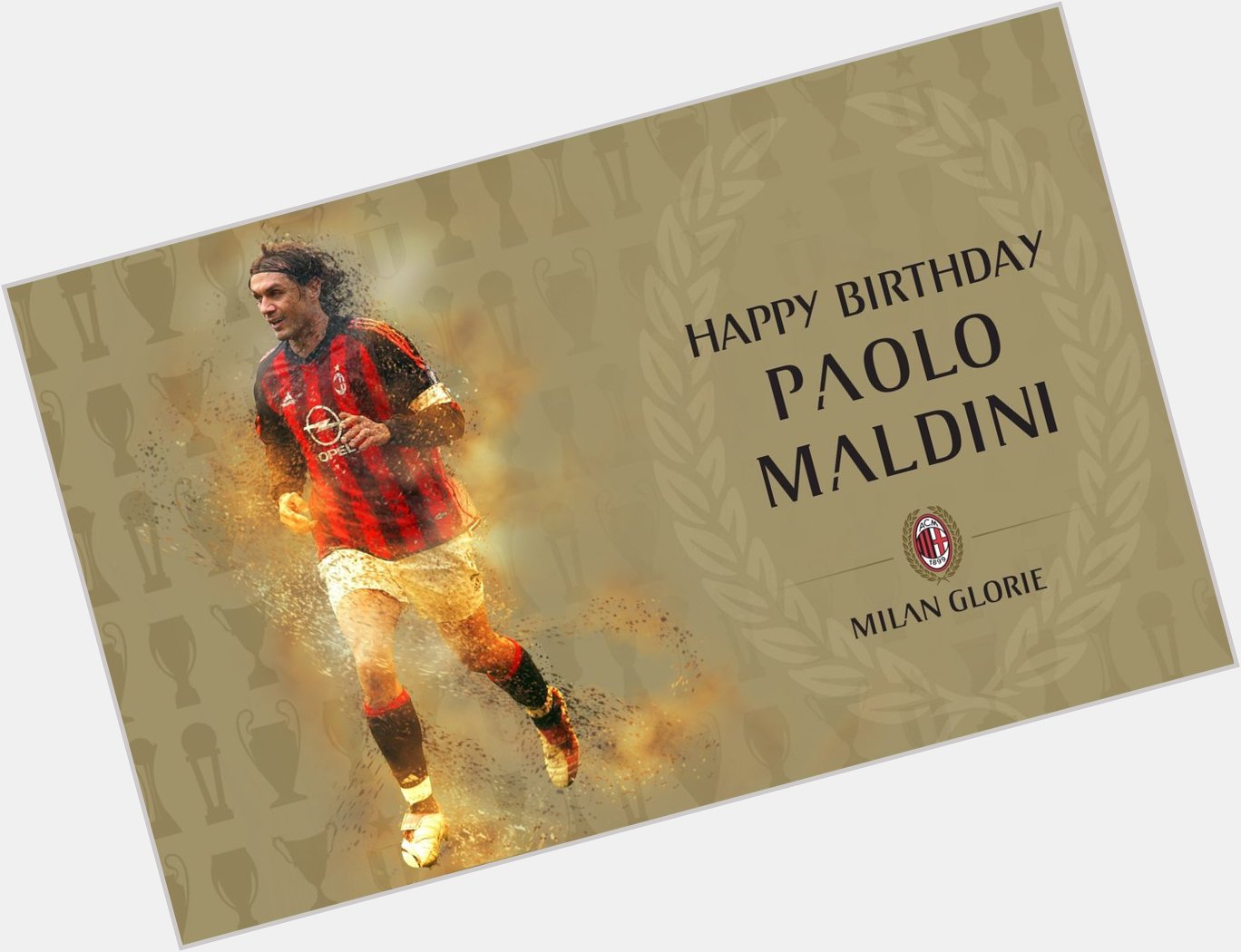 Happy birthday to my football idol and the best defender in history paolo maldini 