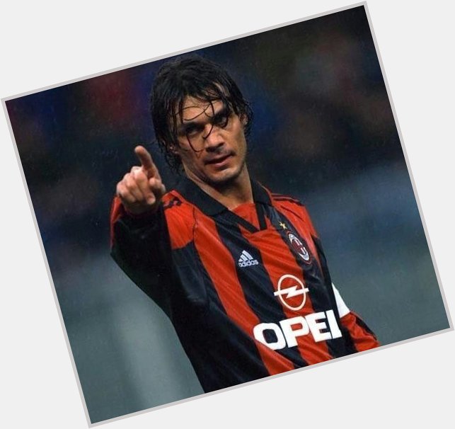 Happy birthday to the one and only Captain, Paolo Maldini. 