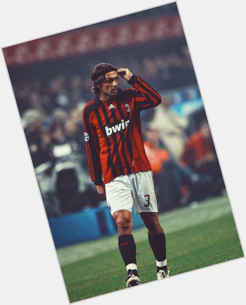 Happy birthday to one of the greatest defenders of all time. Paolo Maldini turns 50 today.   
