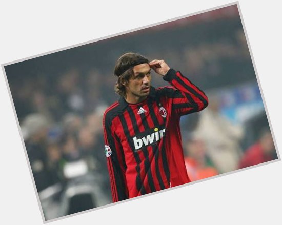 Happy 50th birthday to the legend Paolo Maldini, one of the greatest defenders/footballers of all time  