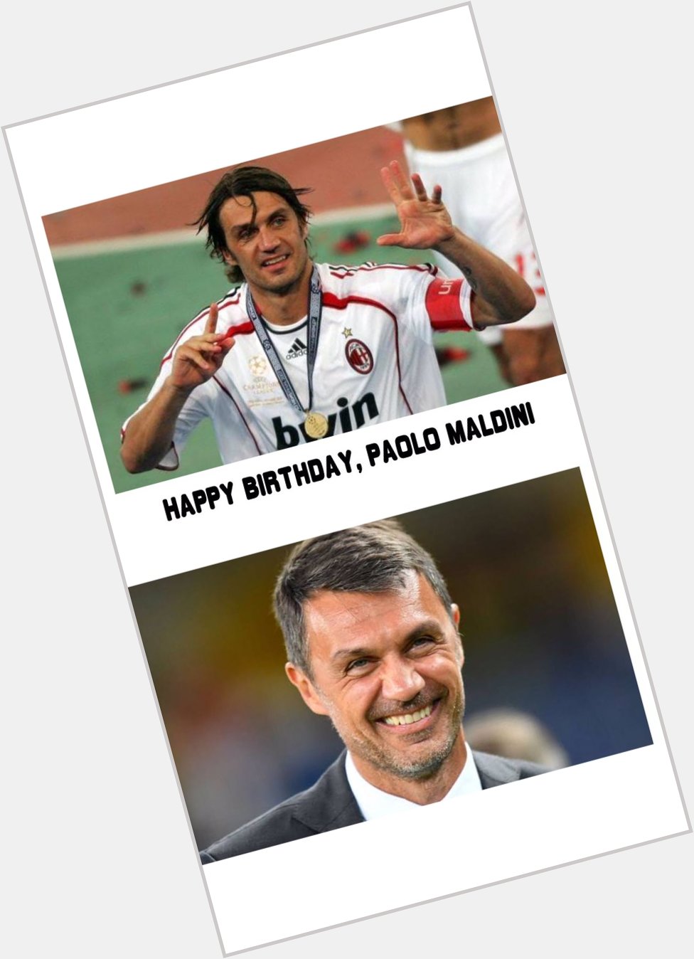 We celebrate one of the greatest defenders of all-time! Happy 52nd birthday to Paolo Maldini! 